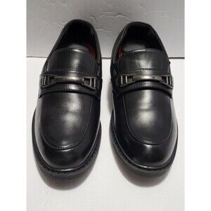 Bruno Marc Boys Loafers Size 13  Slip On Dress Shoes Black